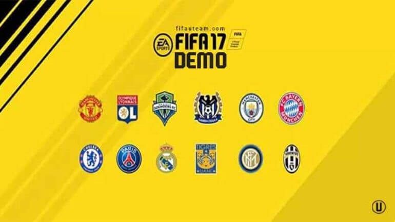 12 Takımla FIFA 17 Demosu Geldi!