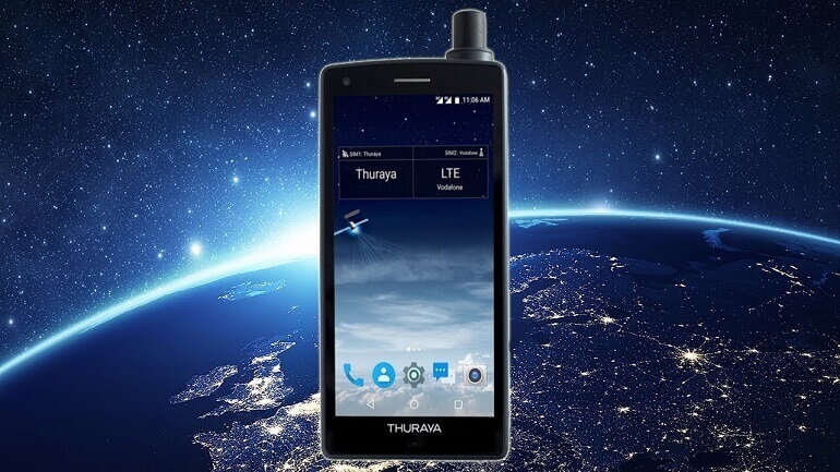 Dünyanın Android Kullanan İlk Uydu Telefonu: Thuraya X5-Touch