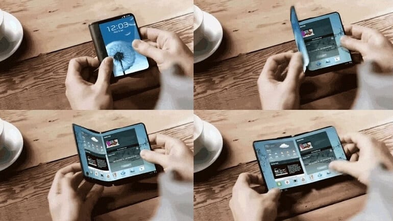 Samsung Katlanabilir Telefon Modelini Nihayet Tanıttı