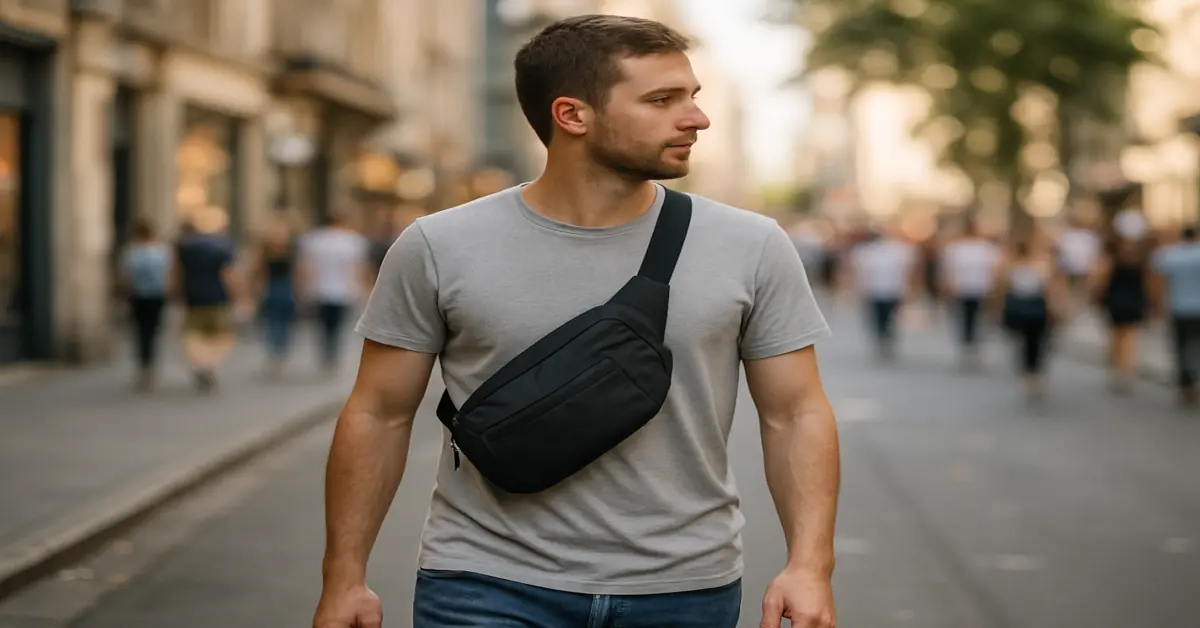 Erkek Göğüs Çantasının Şehir Yaşamındaki Kullanım Kolaylığı