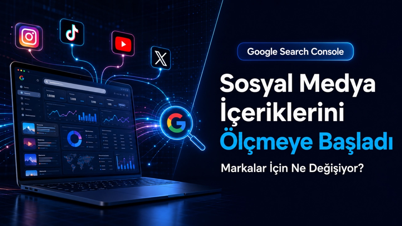 Google Search Console Sosyal Medya İçeriklerini Ölçmeye Başladı: Markalar İçin Ne Değişiyor?