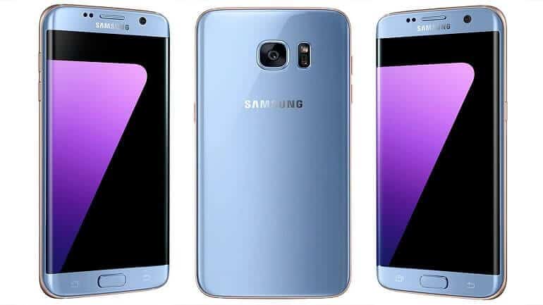 Mavi Galaxy S7 Edge Geliyor!