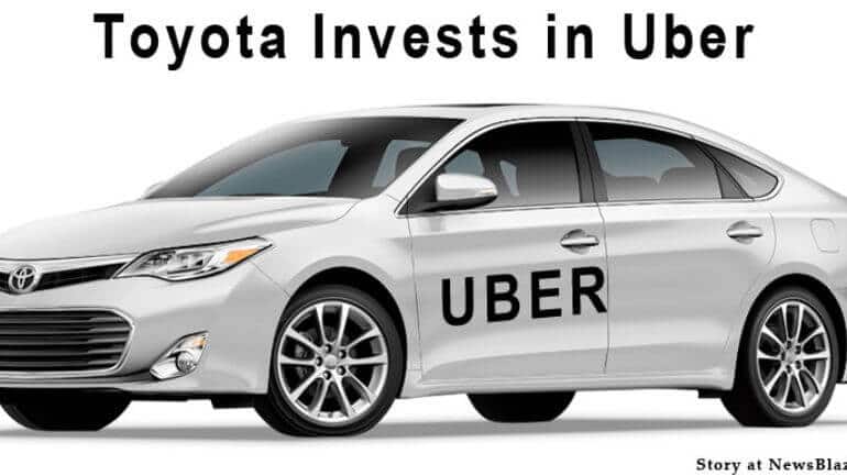 Toyoto’dan Uber’e Yatırım!