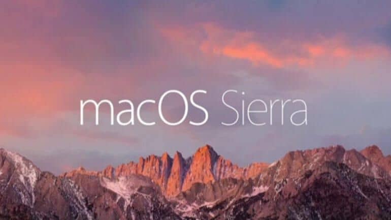 Ve macOS Sierra Kullanıcılara Sunuldu